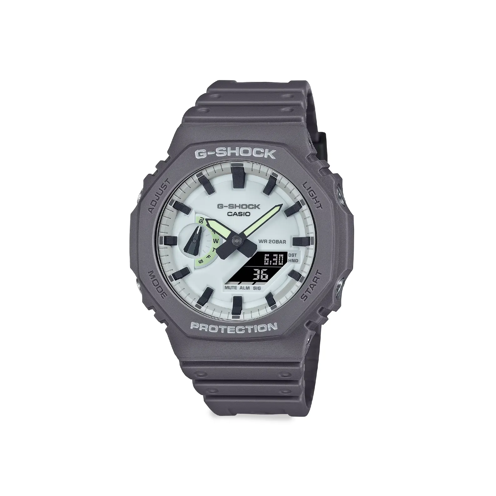 Casio Relogio G-SHOCK GA-2100HD-8ADR Cinza Sint -9-